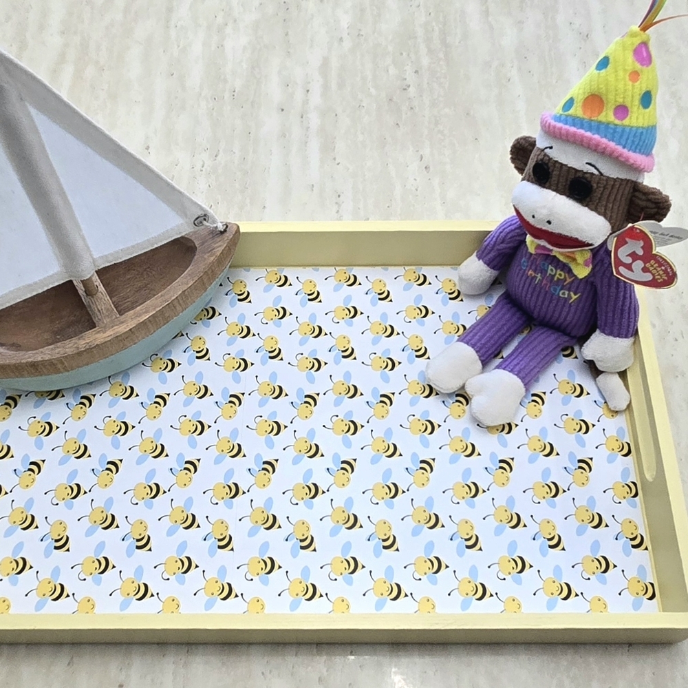 Yellow Vanity Tray